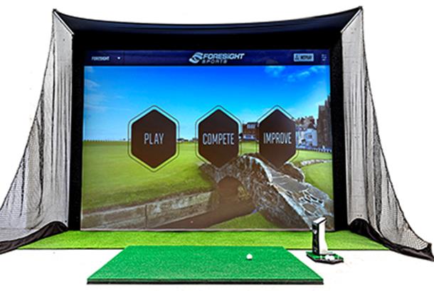second hand golf simulator